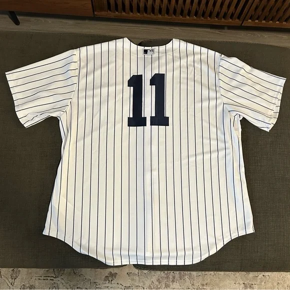 Nike Authentic Pinstripe New York Yankees Anthony Volpe #11 Jersey Men’s Sz: XL